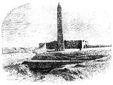 The obelisks at Alexandria called Cleopatra`s needles